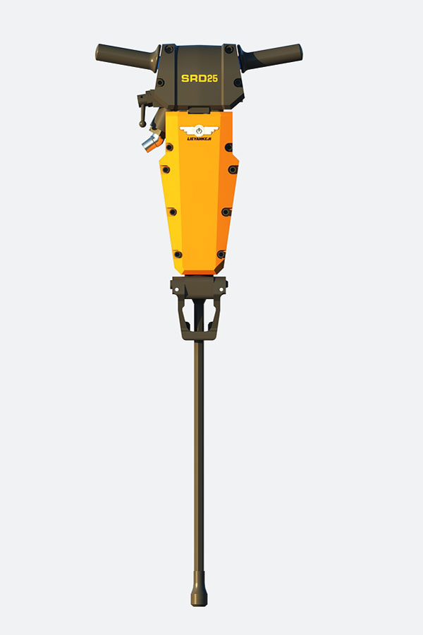 手持式氣動鑿巖機，廣泛應用于露天，井下等小中型巖體鑿巖工程。 本產(chǎn)品與傳統(tǒng)產(chǎn)品相比，不僅提高了鑿巖效率18%，同時也更加注重了環(huán)境保護和節(jié)能，噪音降低了20%，配套的螺桿空壓機氣動吸塵器也進行了全面優(yōu)化，進一步提高了節(jié)能效果和環(huán)境保護